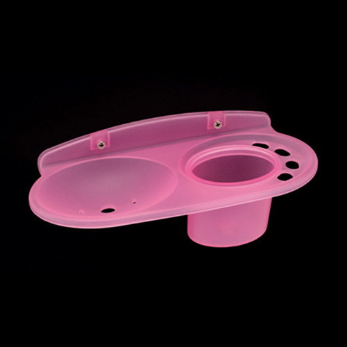 Soap Dish + Toothbrush Tumbler Holder